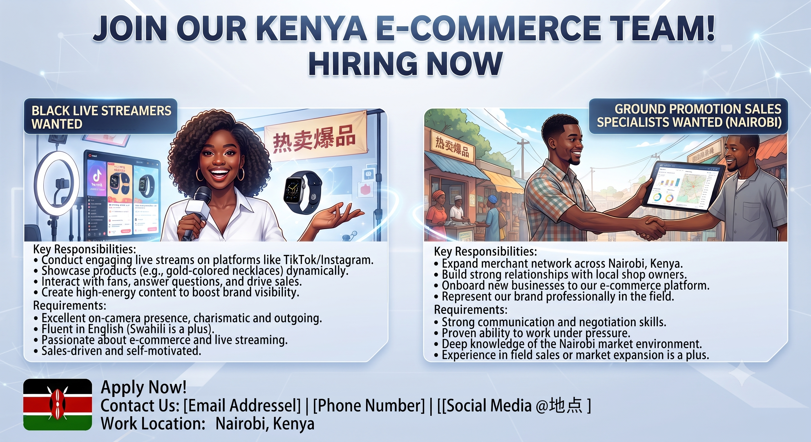 Kenya e-commerce recruitment