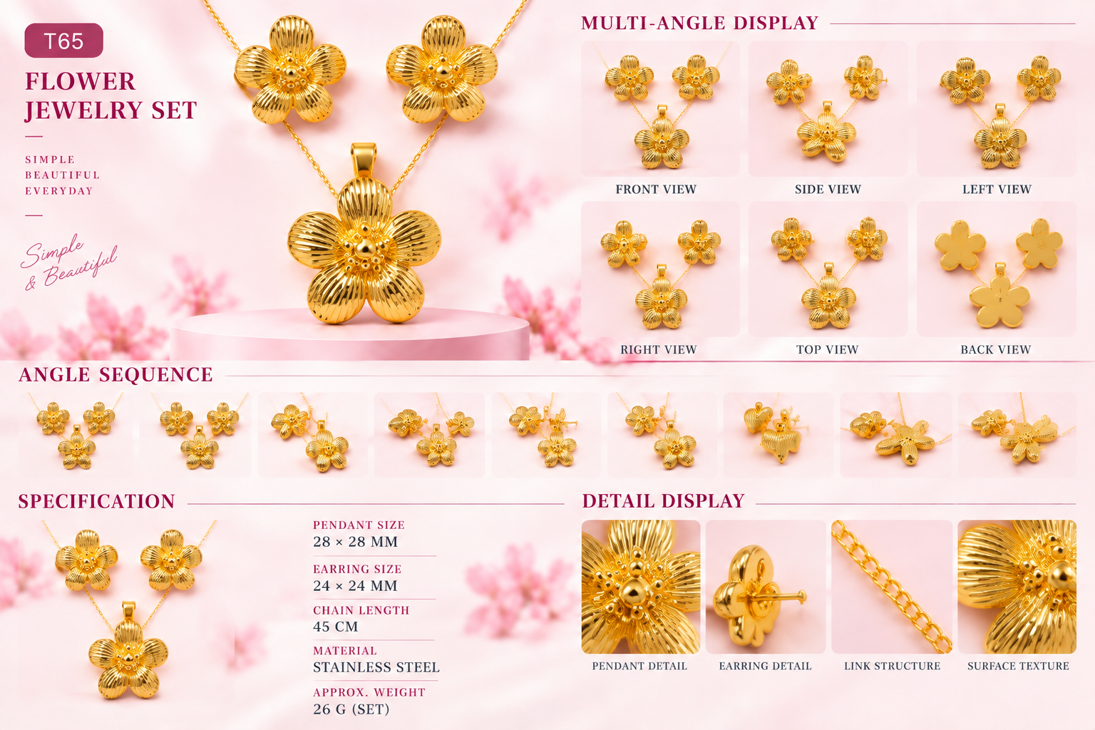 Women's Jewelry Sets - 7 Styles - 5