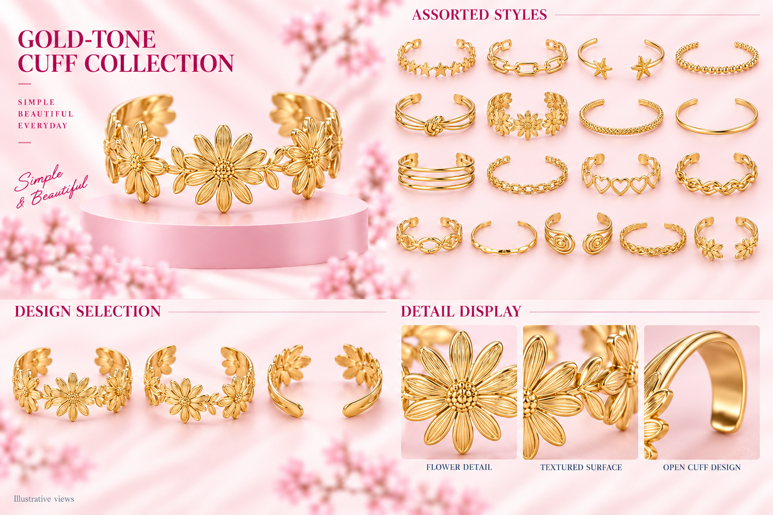 Fashion Bracelets - 46 Assorted Styles