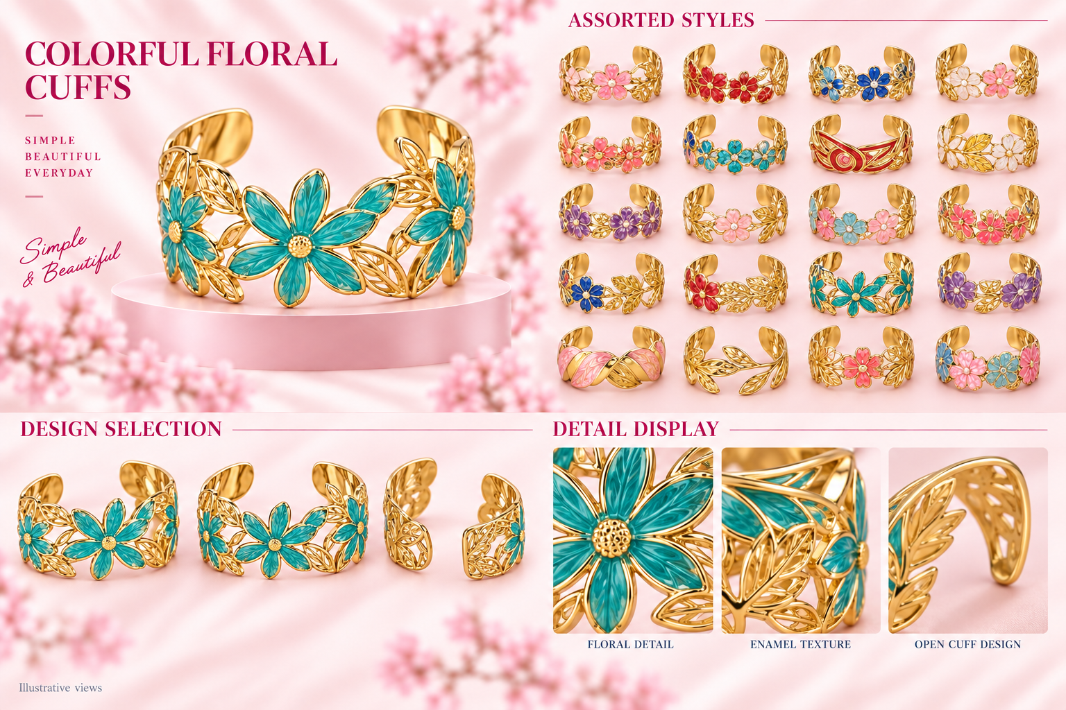Enamel Colour Bracelet - 3
